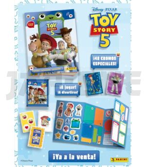 carton-toy-story-5-album-4-sobres-panini-cromos