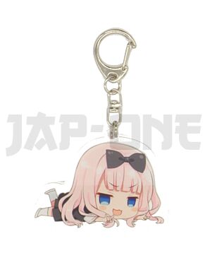 Llavero de cristal acrílico - Kaguya-sama: Love Is War - Chika Fujiwara (ver.2)