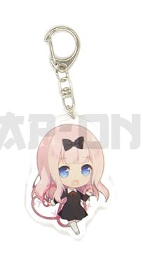 Llavero de cristal acrílico - Kaguya-sama: Love Is War - Chika Fujiwara (ver.3)