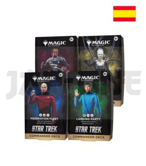 commander-display-4-mazos-espanol-star-trek-magic-the-gathering
