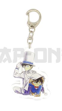 Acrylic Crystal Keychain - Detective Conan - Conan & Kaito