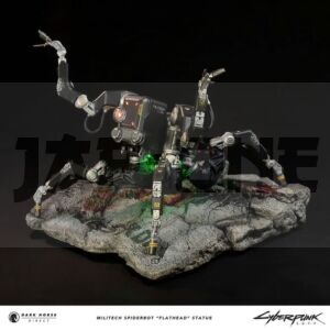 Cyberpunk 2077 Figurine Militech Spiderbot "Flathead" 25 Cm