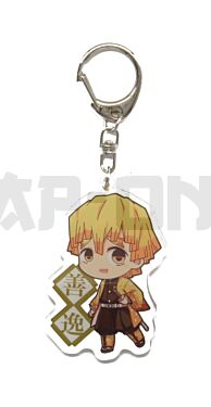 Acryl-Kristall-Schlüsselanhänger - Demon Slayer - Zenitsu Agatsuma
