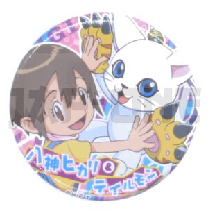 Badge Digimon Adventure Hikari Yagami and Tailmon