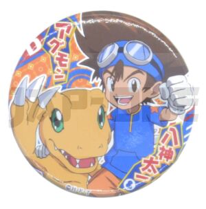 Badge Digimon Adventure Taichi Yagami & Agumon