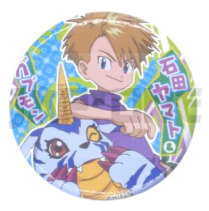 Badge Digimon Adventure Yamato Ishida & Gabumon