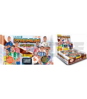 display-premium-adrenalyn-liga-25-26-20-sobres-laliga-panini-cromos