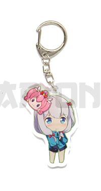 Porte-clé Cristal Acrylique - Eromanga-sensei - Sagiri Izumi ver.1