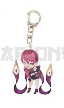 Llavero de cristal acrílico - KDA - Evelynn