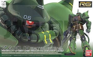 Rg Zaku Ii Real Tyoe Color 1/144 4543112807731 Cm