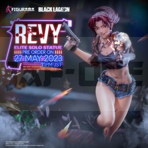 Black Lagoon Figurine Elite Exclusive 1/4 Revy 53 Cm