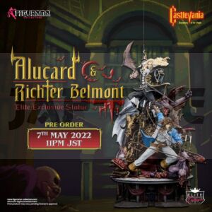 Castlevania: Symphony Of The Night Figurine Elite Exclusive 1/6 Alucard & Richter Belmont 91 Cm