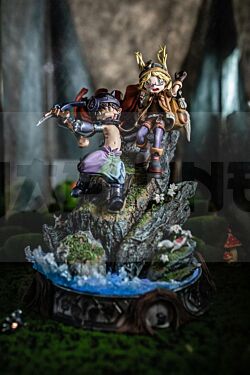 Made In Abyss Diorama Elite Fandom 1/6 Riko & Reg 38 Cm
