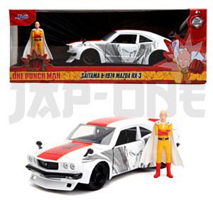 One Punch Man - Saitama & 1974 Mazda Rx-3 - 1:24