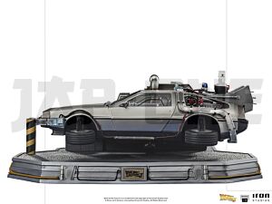 Retour Vers Le Futur 2 - Delorean Set Regular - Artscale 1/10 - 58Cm