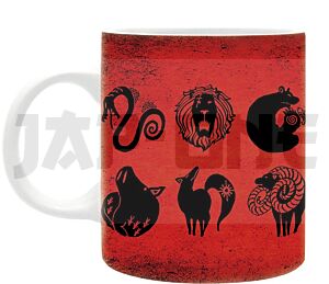 The Seven Deadly Sins - Becher - 320 Ml - Emblèmes -Subli-Avec Boîte