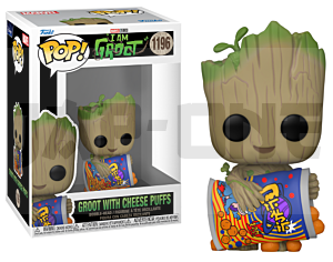 I AM GROOT - POP N° 1196 - Groot with Cheese Puffs