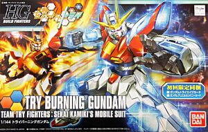 Gundam - Model Kit - Hg 1/144 - Try Burning Gundam - 13Cm