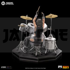 Kiss - Peter Criss - Figura Art Scale 1/10 21.5Cm