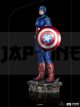 Infinity Saga-Captain America Battle Ny-Statue Bds Art Scale 1/10 23Cm
