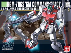 GUNDAM - 1/144 HGUC GM Command Space - Model Kit 13cm