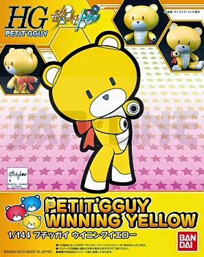 Gundam - Hgpg 1/144 Petit'Gguy Winning Yellow - Model Kit 8Cm