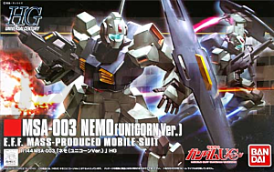 Hguc Nemo Unicorn Ver 1/144 4573102606655 Cm