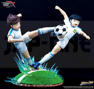 Captain Tsubasa - Golden Twin Shoot- Figurine 31Cm