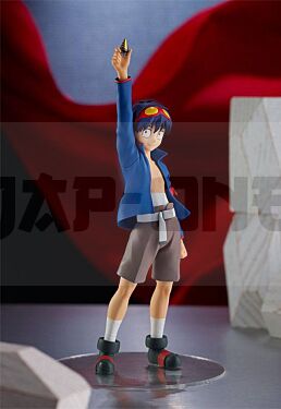 Tengen Toppa Gurren Lagann Figurine Pvc Pop Up Parade Simon 17 Cm