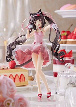 Nekopara Figurine Pvc Pop Up Parade Chocola: Cocktail Dress Ver. 17 Cm
