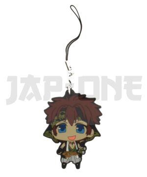 Gummi-Schlüsselanhänger - Hakuouki : Demon of the Fleeting Blossom - Shinpachi Nagakura ver.1