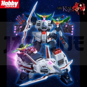 The King Of Braves Gaogaigar Final Figura Diecast Amakuni Kizin King J-Der 27 Cm