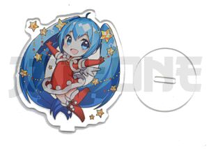 Acrylic Crystal - Vocaloid - Hatsune Miku (Christmas ver.)