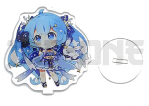 Acrylic Crystal - Vocaloid - Hatsune Miku (Chibi ver.)