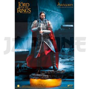 The Lord Of The Rings Aragorn Deluxe Version Real Master Figurine 23Cm