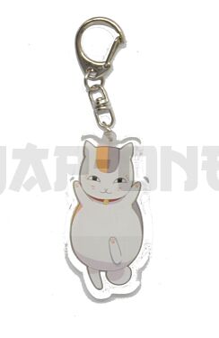 Acrylic Crystal Keychain Natsume book of friends -  Nyanko Happy