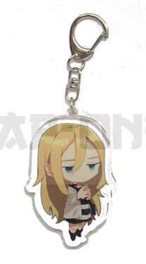 Llavero de cristal acrílico - Angels of Death - Rachel Gardner