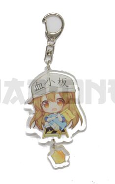 Acryl-Kristall-Schlüsselanhänger - Les Brigades Immunitaires - Kesshouban (ver.2)