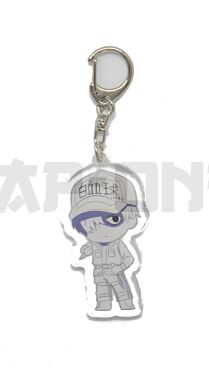 Acryl-Kristall-Schlüsselanhänger - Les Brigades Immunitaires - Globule Blanc