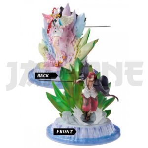 One Piece Extra Battle Shanks and Uta Figuarts Zero statue 24cm