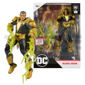 Dc Comics Black Adam Comic + Black Adam Figure 17Cm