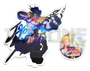 Acrylic Crystal - Jojo's Bizarre Adventure - Jotaro Kujo & Star Platinum 