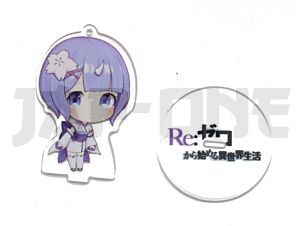 Cristal Acrílico - Re:Zero - Rem New Year