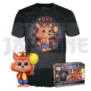 Set Figur Pop & Tee Five Nights At Freddys Ballon Foxy Exclusive 4