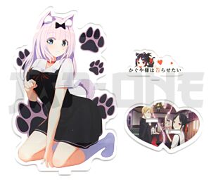 Acrylkristall - Kaguya-sama: Love is War - Fujiwara Chika (ver.3)