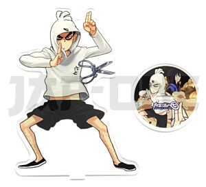 Acrylic Crystal - Scissor Seven - Seven