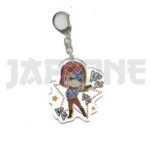 Acryl-Kristall-Schlüsselanhänger JoJo's Bizarre Adventure - Guido Mista