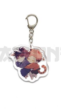 Acrylic Crystal Keychain - Jujutsu Kaisen - Duo Yuji Itadori & Megumi Fushiguro (ver.2)