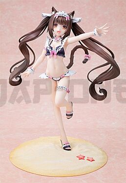 Nekopara Figurine Pvc 1/7 Chocola: Maid Swimsuit Ver. 26 Cm