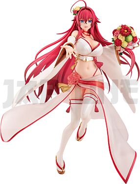 High School Dxd Hero Statuette Pvc 1/7 Rias Gremory: Pure White Bikini Ver. 25 Cm